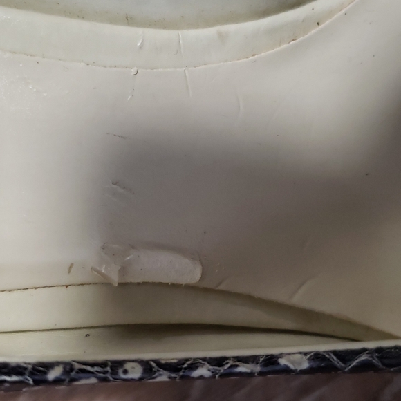 (6M) Nine West Reptile Print Pointy Toe Heels Textured Date Night Fancy - Picture 14 of 14